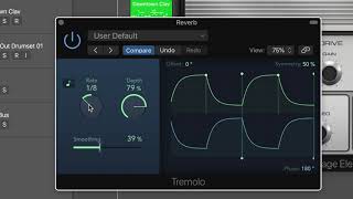 Grab the Listener's Interest By Panning the Reverb Instead of the Source With Logic's Tremolo Plugin