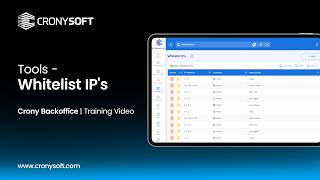 Tools | Whitelist IP's