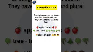 Countable and uncountable nouns |#shorts #englishgrammar #ytshorts #learnenglish