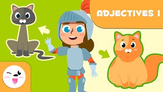 ADJECTIVES 🐭 Animals 🐘 Vocabulary for Kids 🐢🐆 Episode 1