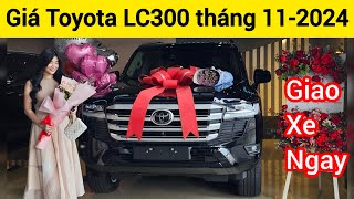 Bảng giá xe Toyota Land Cruiser LC300 tháng 11/2024 lăn bánh độ full Bodykit VXR Trung Đông mới nhất