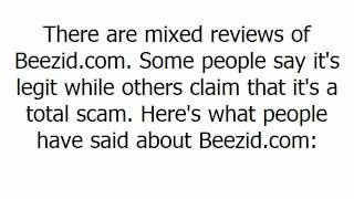 Beezid.com Scam