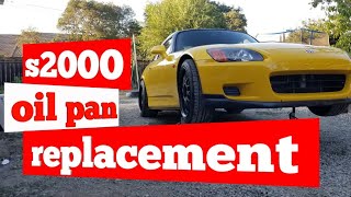 S2000 オイルパン交換