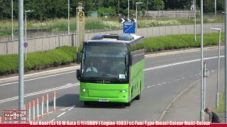 Van Hool [ Ex 16 M Auto ][ YJ19BBV ] Engine 10837 cc Fuel Type Diesel Colour Multi-Colour