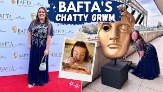 GET READY WITH ME...BAFTA's! 🏆💄 hair, makeup & outfit • pamper night, beauty faves & chatty vlog 💃