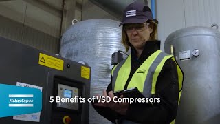 The 5 Benefits of VSD Compressors