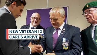 Veteran ID cards: First veterans receive cards as phase two rollout begins