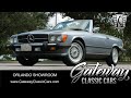 1987 Mercedes-Benz 560SL For Sale at Gateway Classic Cars of Orlando Stock2673