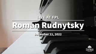 Bob Dodd Sunday Concert Series: Roman Rudnytsky