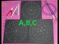 How To Draw An Outline For A Dot Painting Mandala With Artist Janette Oakman A,B,C Great 4 Beginners