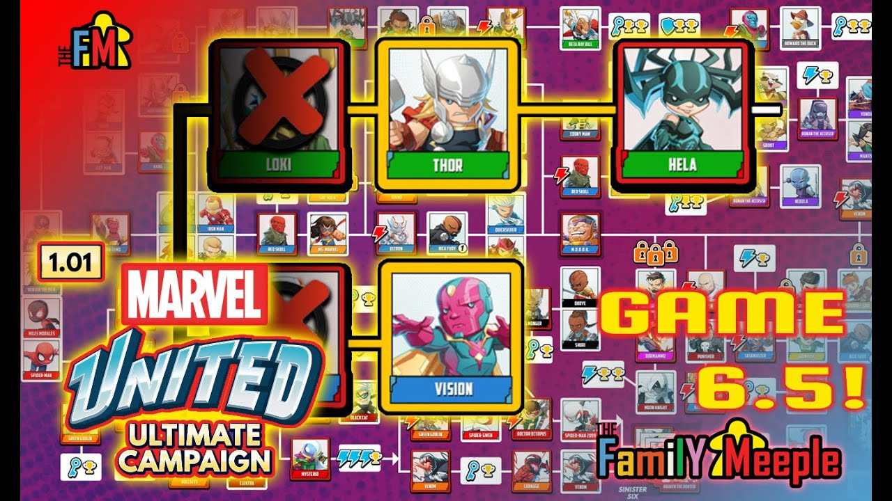 CMON - Marvel United - Season 1 - Ultimate Campaign - Ep.6.5! - Solo ...