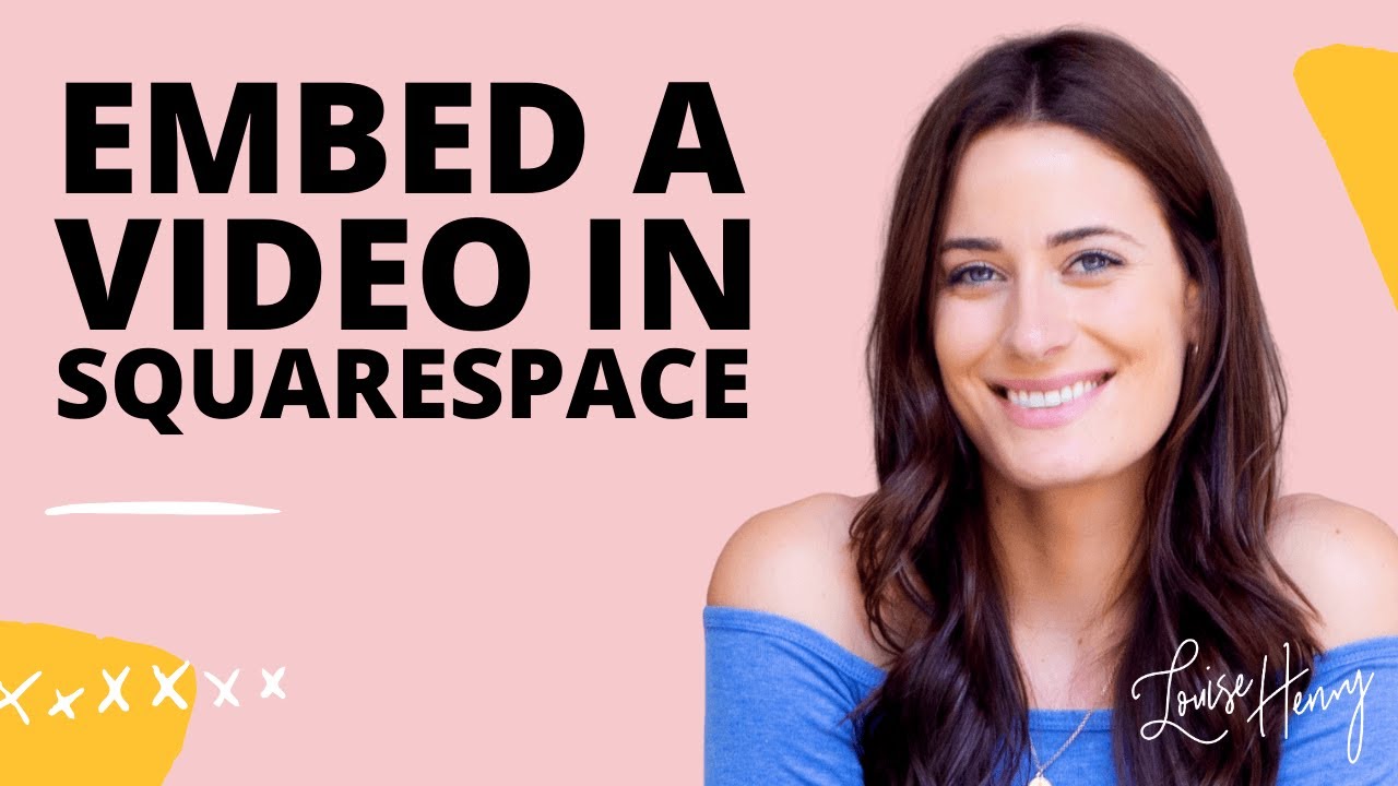 How To Embed Video In Squarespace Version 7 0 Youtube