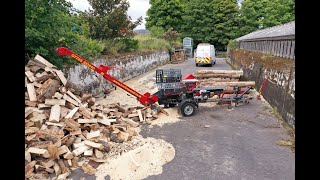 Mobile firewood processor for hire Inverness \u0026 Ross shire