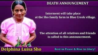 Sho Death Announcement