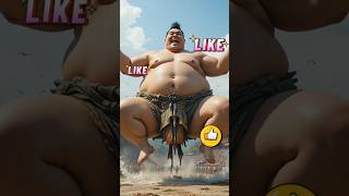 💯Ein Sumo-Ringer nimmt schnell ab💥#funny #lustig #popular#trend #schorts