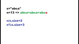 HACKERRANK REPEATED STRING SOLUTION - RUBY