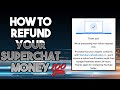 How to Refund Your Superchat Money💯||सुपरचात के पैसे वापस कैसे पाय😮|| PART 2 #shorts #viralshorts