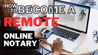 "How to Become a Remote Online Notary (RON) Step-by-Step