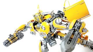 【馬馬虎虎】Hunter黃的TF玩具介紹#138 黑曼巴BMB LS-07 黃蜂戰士（KO Oversize MPM-07 Bumblebee)