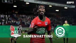 😍 DE PERFECTE VRIJE TRAP 🤤 | Samenavtting N.E.C. - FC Groningen