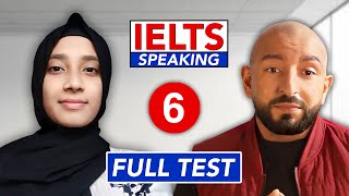 IELTS Speaking Test Band 6 | Mock Test | Bangladeshi Student 🇧🇩