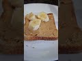 Peanut butter and banana on toast #shorts