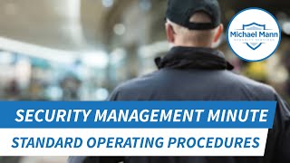 Standard Operating Procedures for Security Professionals