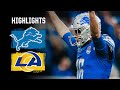Detroit Lions win a playoff THRILLER vs. Los Angeles Rams | 2023 NFC Wild Card Round