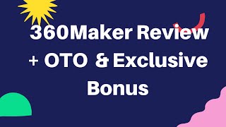 360Maker OTO - 360Maker OTOs - the 360 Maker OTO