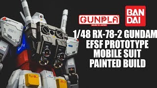 Rebound Gunpla Build! Bandai's Megasize 1/48 Scale RX-78-2 Gundam Review