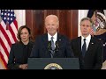 president joe biden comments on israel ceasefire deal