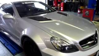 メルセデスベンツAMG SL55 リモートエンジンスターター　LEDリモコン仕様