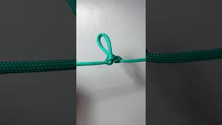 How to quickly make a practical rope loop, simple knotting methods， life skills tips #knot #outdoors