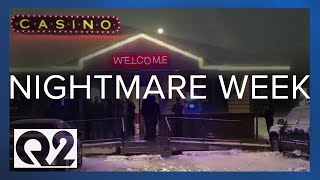 Nightmare Week: Man survives raging fire and casino shooting