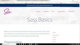 How to Install SASS with Python using LibSass