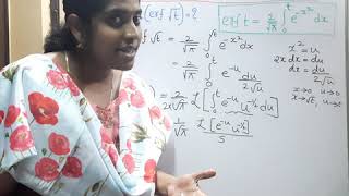 11_ Laplace transform of error function