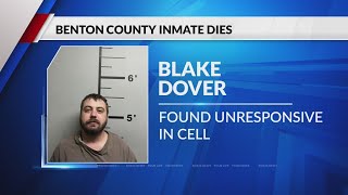 Benton County inmate found unresponsive in cell, dies at hospital