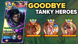 GOODBYE TANKY HEROES!! THIS NEW ALUCARD BROKEN BUILD WILL MELT THEM EASILY💀