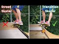 Still grinding ramps like a street skater?....Try it like this!!!!