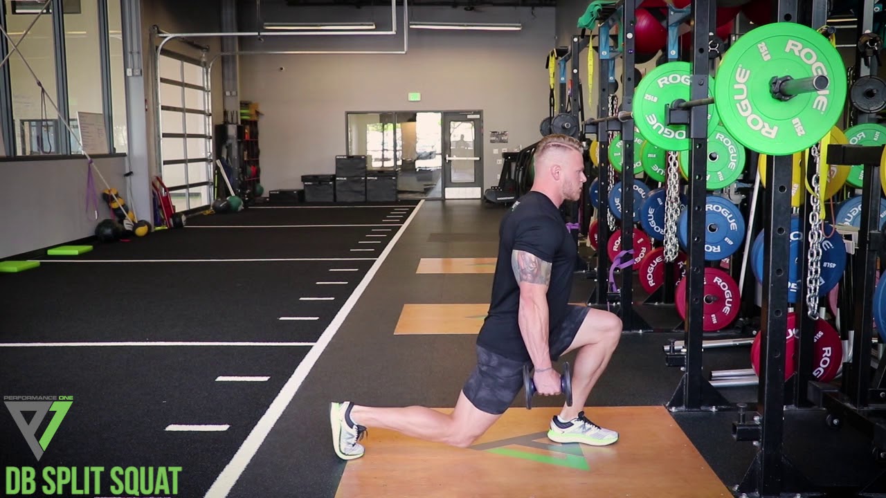 Db Split Squat Youtube
