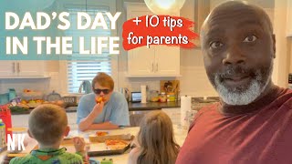 SINGLE DAD DAY IN THE LIFE | FOUR KIDS, TWO DOGS, TEN PARENTING TIPS