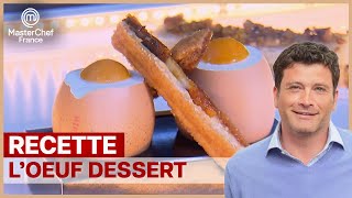 RECETTE DESSERT | L’oeuf trompe l’oeil au chocolat  - Le secret du Chef Yannick Delpech | MASTERCHEF