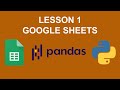 Python with Google Sheets: How to read & write using gspread
