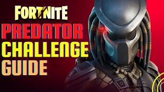 How to easily defeat predator and complete all his challenges |  Free Predator skin!
