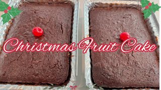 How To Make Jamaican Christmas Fruit Cake Step By Step