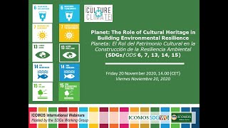 Planet: The Role of Cultural Heritage in Building Environmental Resilience