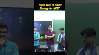 Right Way to Study Biology | AA Mam | Etoos NEET #Shorts