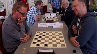 Valiuk - Kybartas. European Draughts-64 Championship 2021 (blitz)