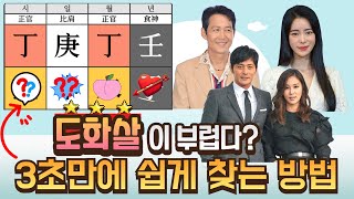 인기와 매력 상징! 자신의 도화살 쉽게 찾는 방법 | 주제별 사주