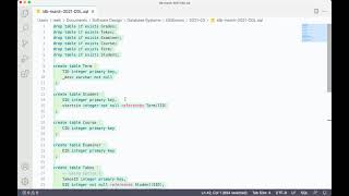 Import SQL DDL in PostgreSQL